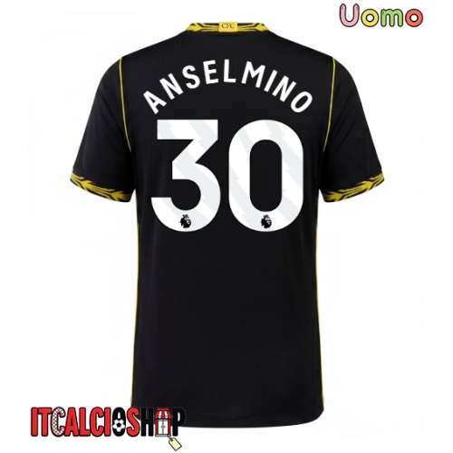 Chelsea Aaron Anselmino #30 Seconda Maglia 2026-27 Manica Corta